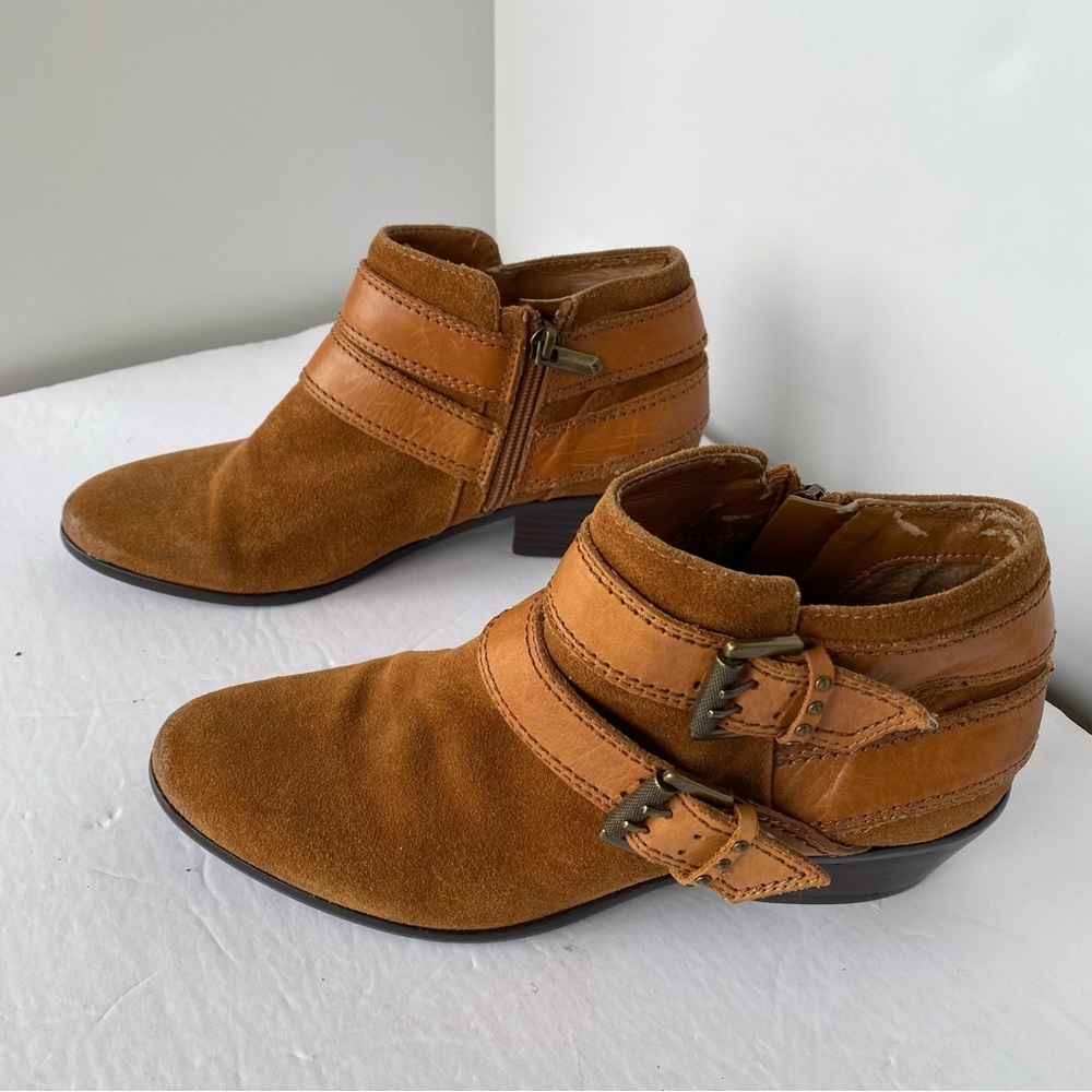 Sam Edelman Pippen suede ankle boots - Sz 6.5
